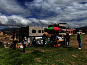 isolated pickup food in lock down