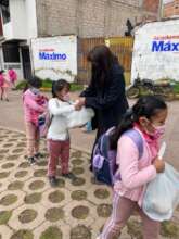 Emergency food delivered to families still