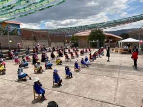 Split classes, masks, hand washing and vaccines