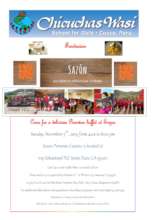 Join us for this fun Peruvian Buffet together