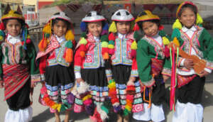 Happy girls ready to celebrate back to class room