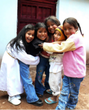 Finally a moment for friends to hug