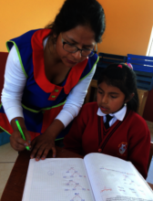 Lead Teacher Haide is much loved by her students