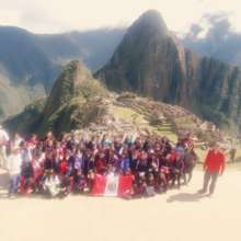 56 CW girls first trip to Inca heritage MachuPicch