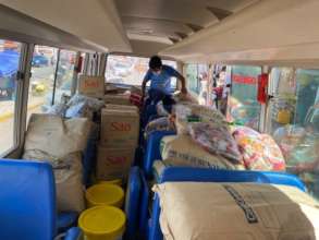 CW school bus is back to work-emerge food to fam