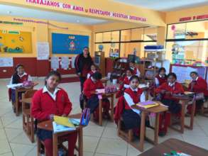 6th grade class receiving special assignment