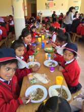 Nutritious Hot Meal program for all girls