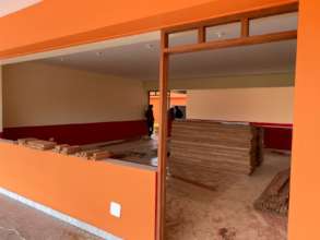 Doors ready to install and windows too