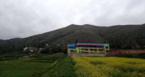 A view of the new Maria school-ready to open