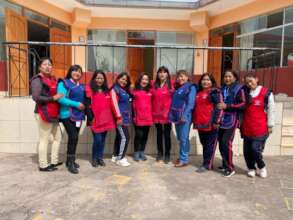 Staff Spirits are up to be back at the school