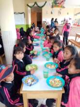 Hot nutritious meals are needed for our girls