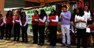 Teachers and CW Psychologist celebrate CW girls