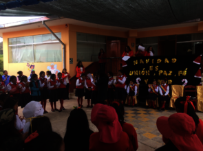 Cristel received a surprise award at graduation