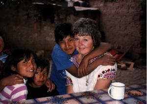 Rae at the start of the shelter-some of the kids