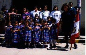 Our first CW school class of 14 little girls