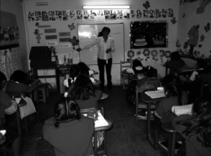 Director Ruth teaching one of our early classes