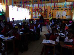 No more finals YAY! girls cheer for part time now