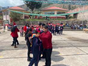 Dads place 2023 color guard banner-5th daughter