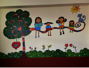 CW girls dreaming in a tree