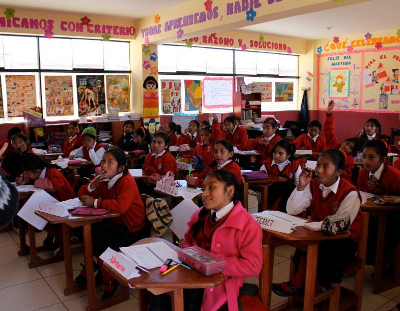 TEACHERS are the BACKBONE to EDUCATE GIRLS in Peru