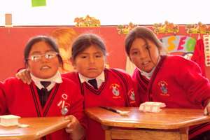 Students ready for a picture