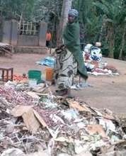 Waste at the market