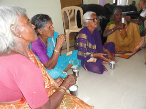sponsor milk to the old age people in old age home
