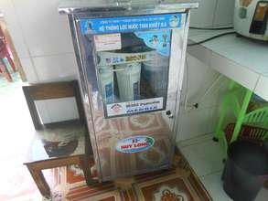 Safe water station installed