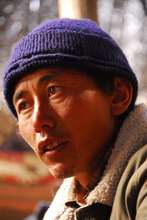 Thondup Tsering is the main teacher in the mobile