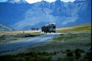 Trucks in the High Himalaya