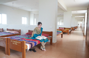 Provide bedding for 300 visually challenged kids