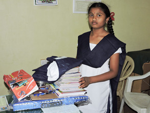 Girl Child in need getting education by charity