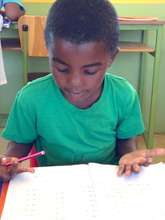 Petrus doing Homework