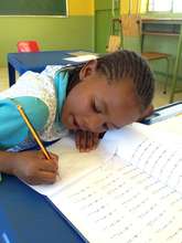 Aruma doing maths
