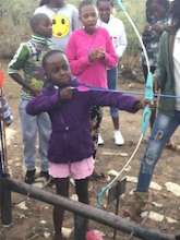 Vaanda at the bow shooting