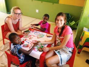 Volunteers at work
