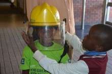 Playing Fire Fighter