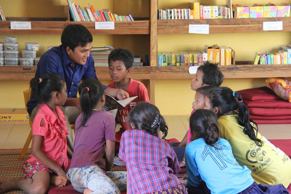 Upgrade a Library and Empower Khmer Children