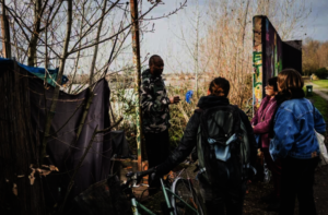 Street coffee in Bordeaux. (c) Secours Catholique