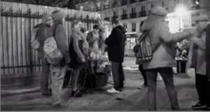 Street cafe in Paris