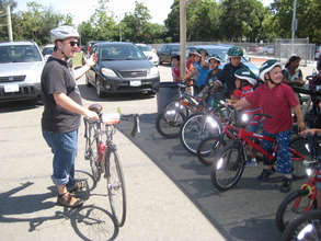 Instruction on the blacktop
