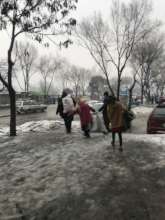 One of the families supported