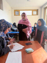 Women and children Receiving support