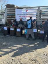 Coal distribution in Kabul