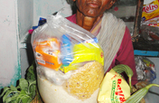Provide Monthly Groceries for Poor Old Aged Person