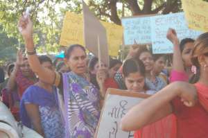 Women raised their voices in unity