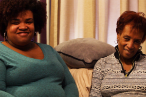 Kamaria and Mary Moore