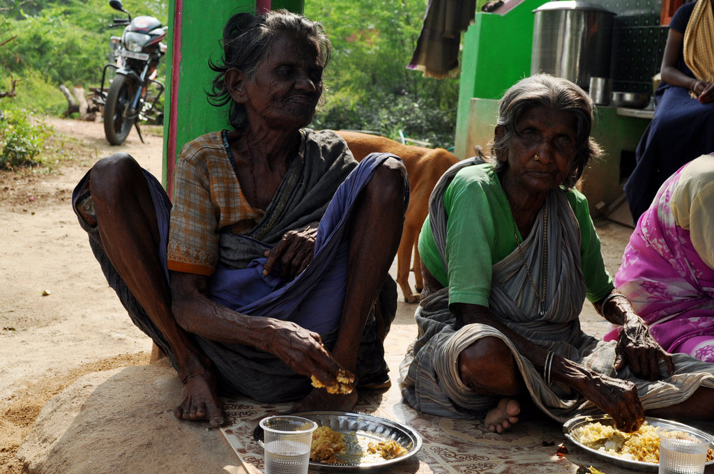 Provide neglected elderly food,medicine & clothing