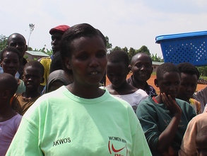 Mukamabano Valentine giving testimony
