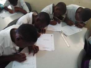 Students racing against the clock